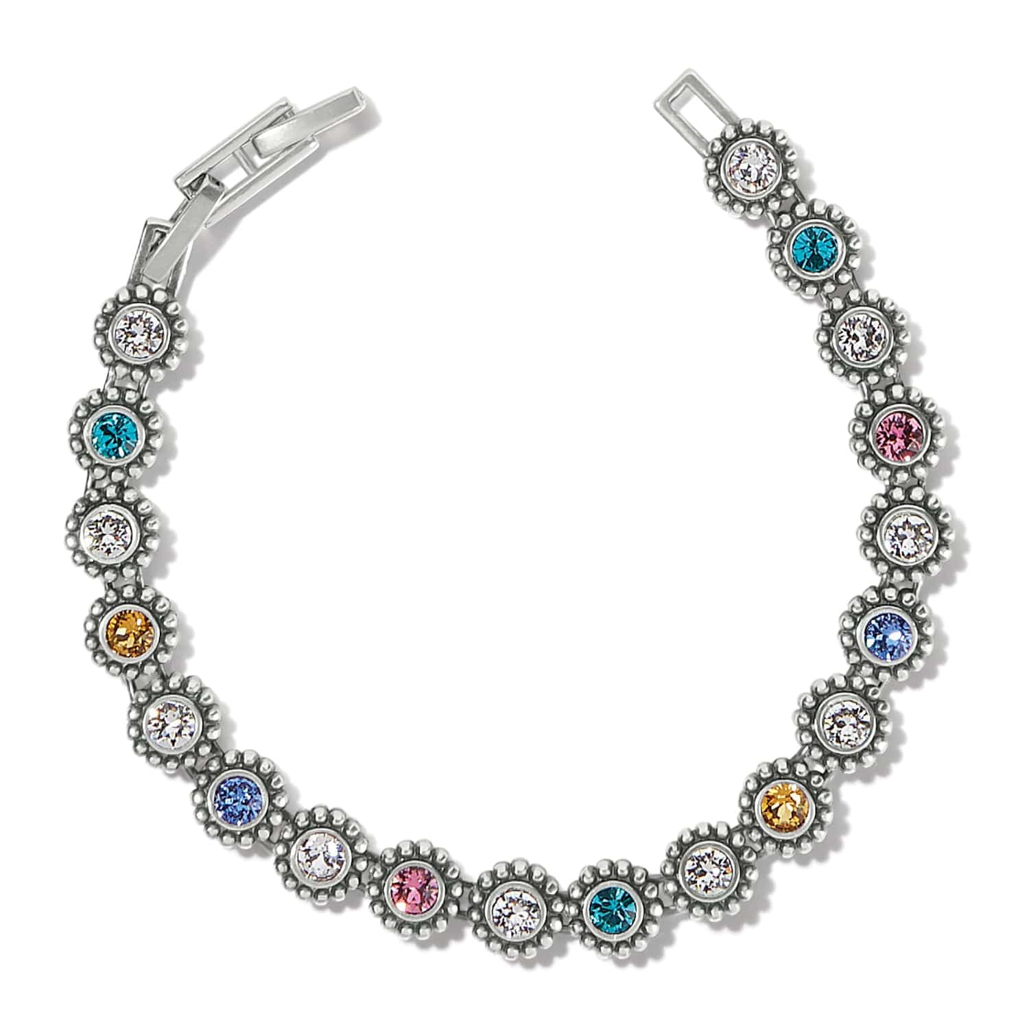 Twinkle Link Bracelet silver-multi 5