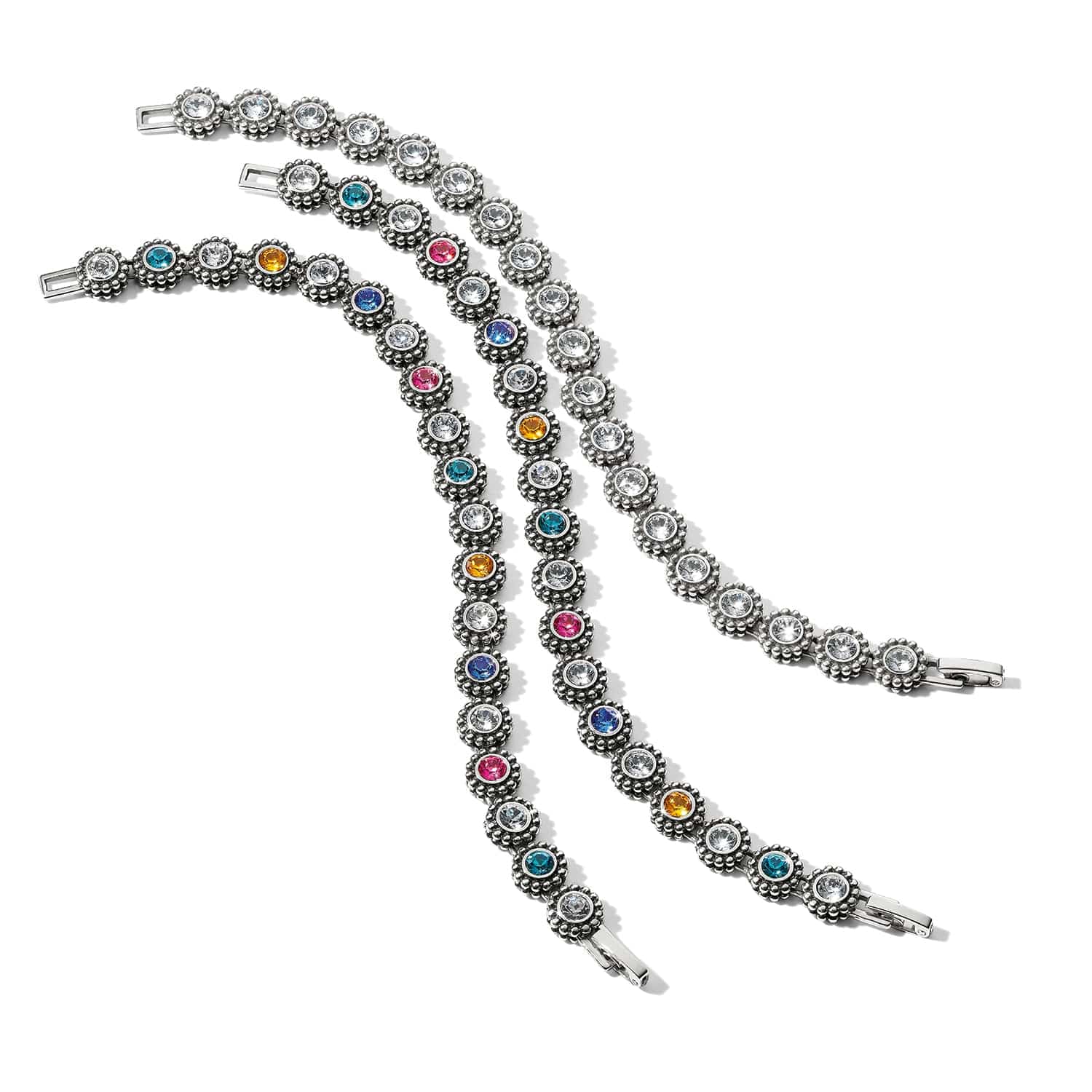 Twinkle Link Bracelet silver-multi 7