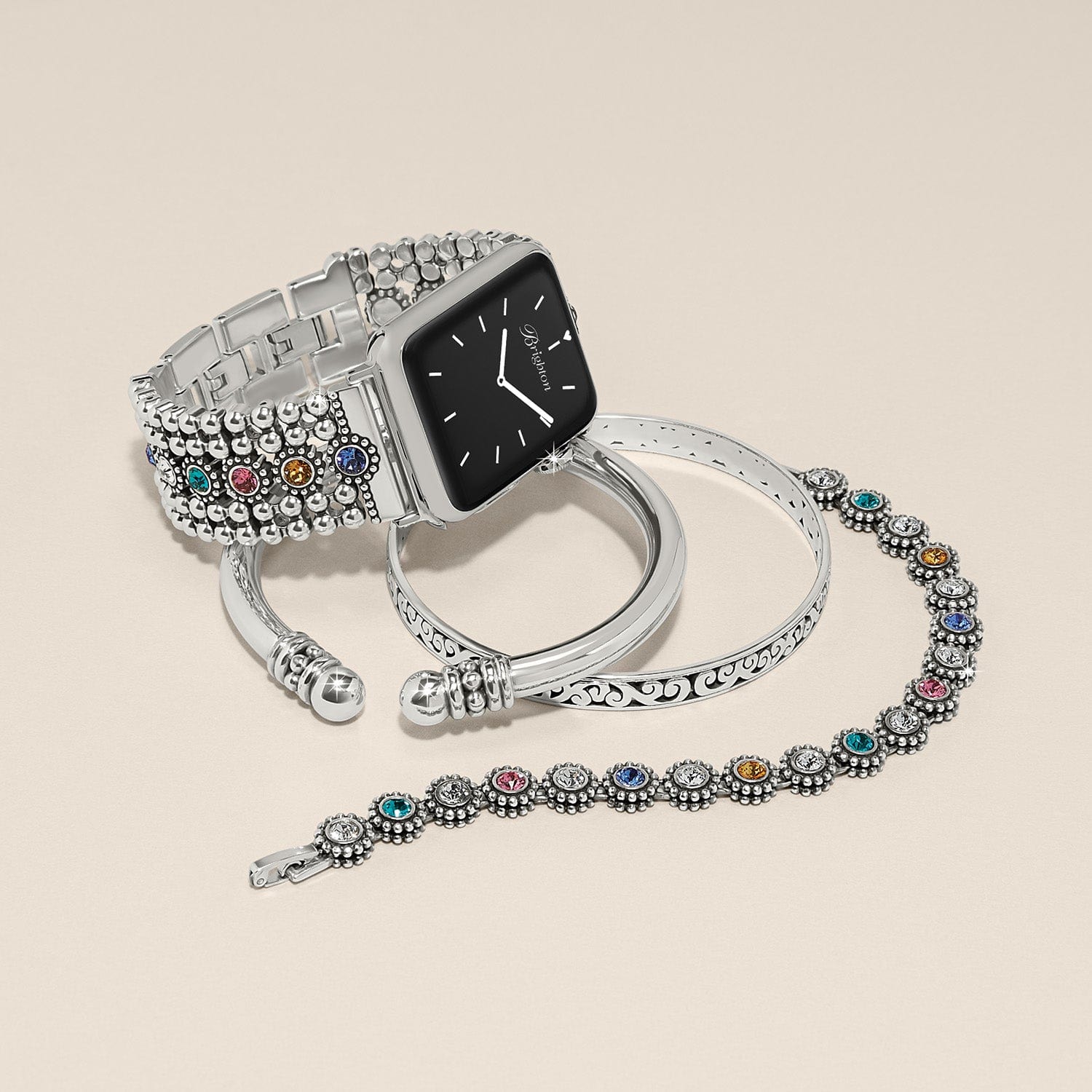 フラワリングカクタス バンドル　スタンピンアップ Twinkle Link Multi Watch Band - Brighton