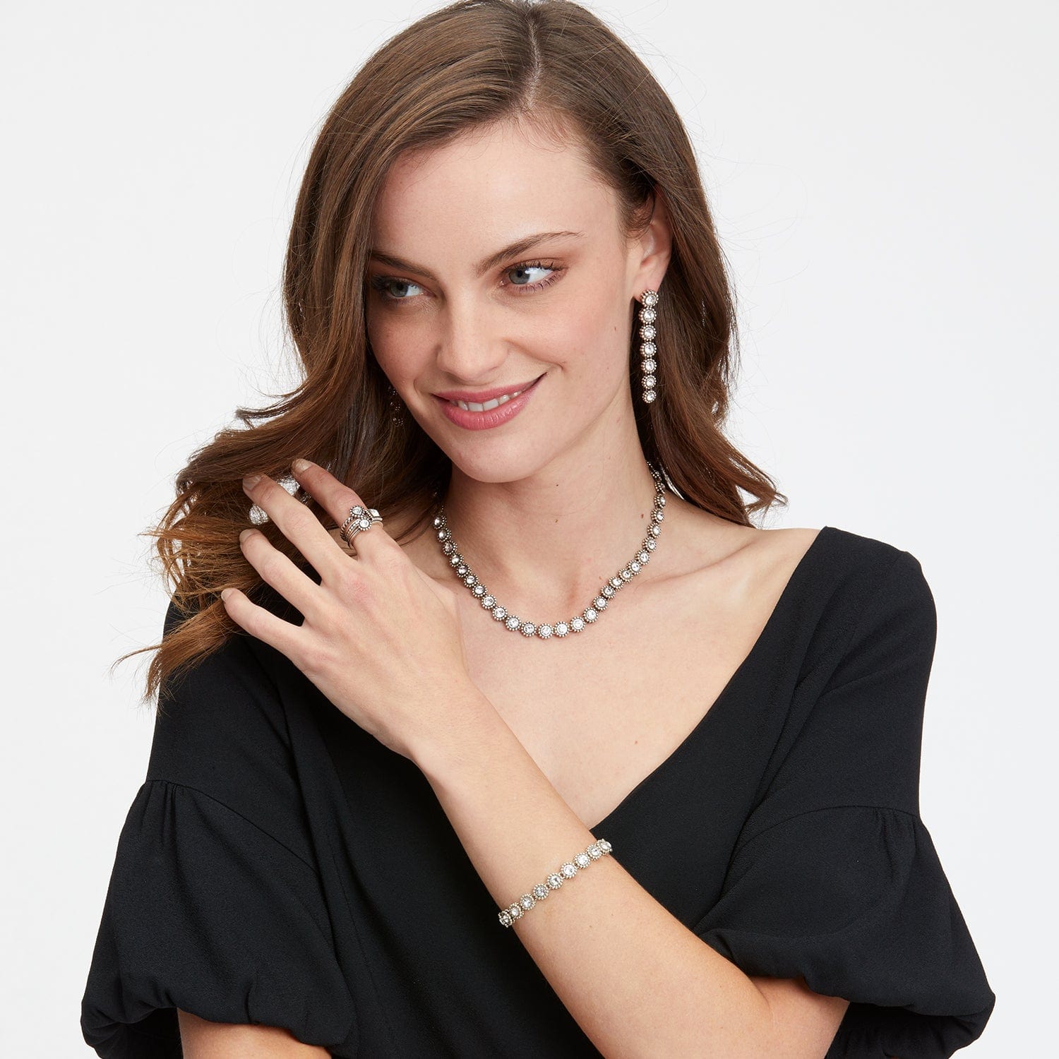 Twinkle Link Necklace silver 5