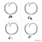 Twinkle Luxe Charm Link Bracelet
