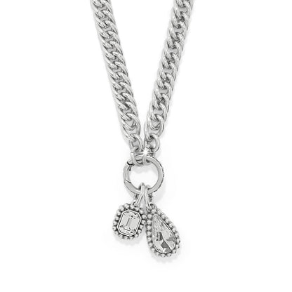 Twinkle Luxe Charm Link Necklace
