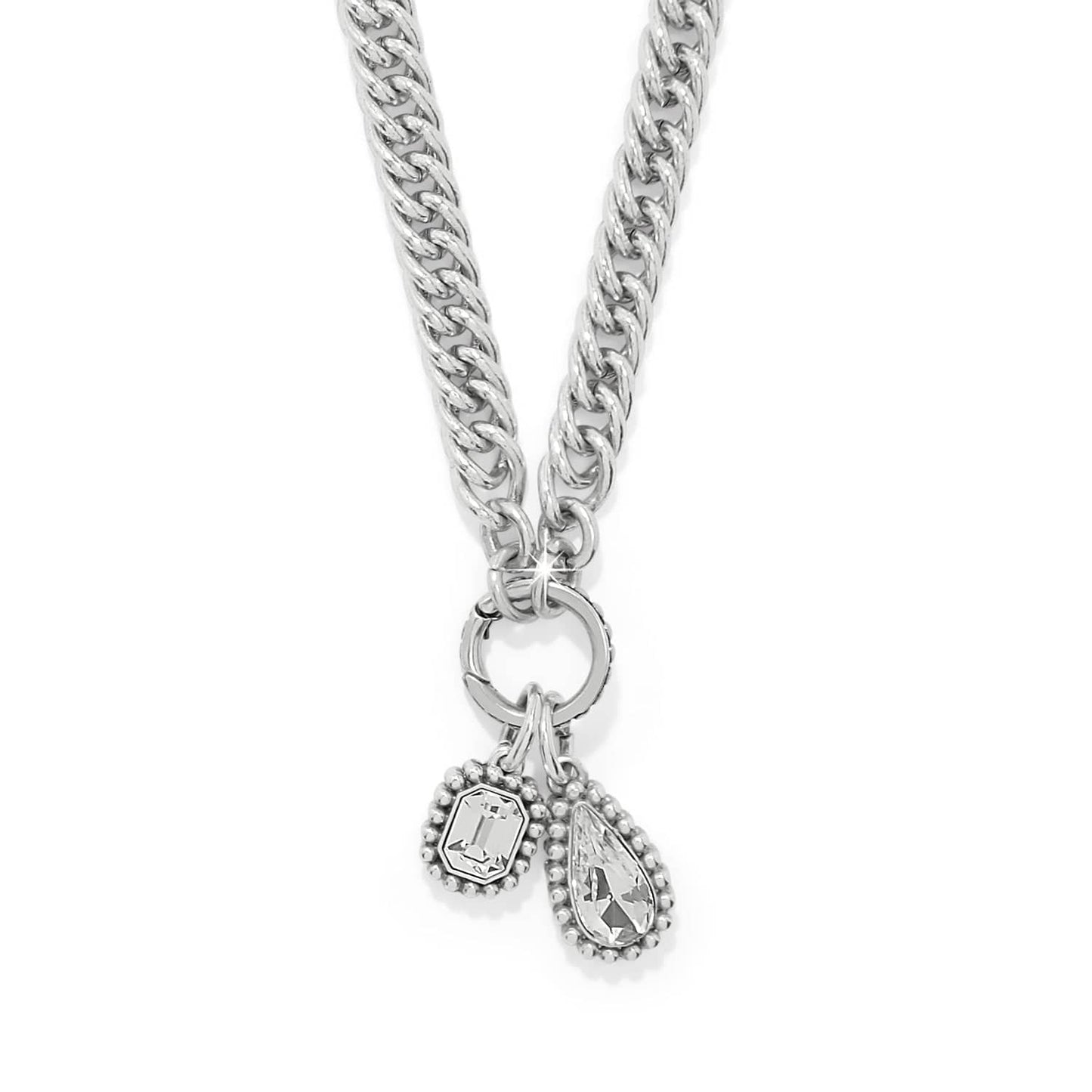 Twinkle Luxe Charm Link Necklace