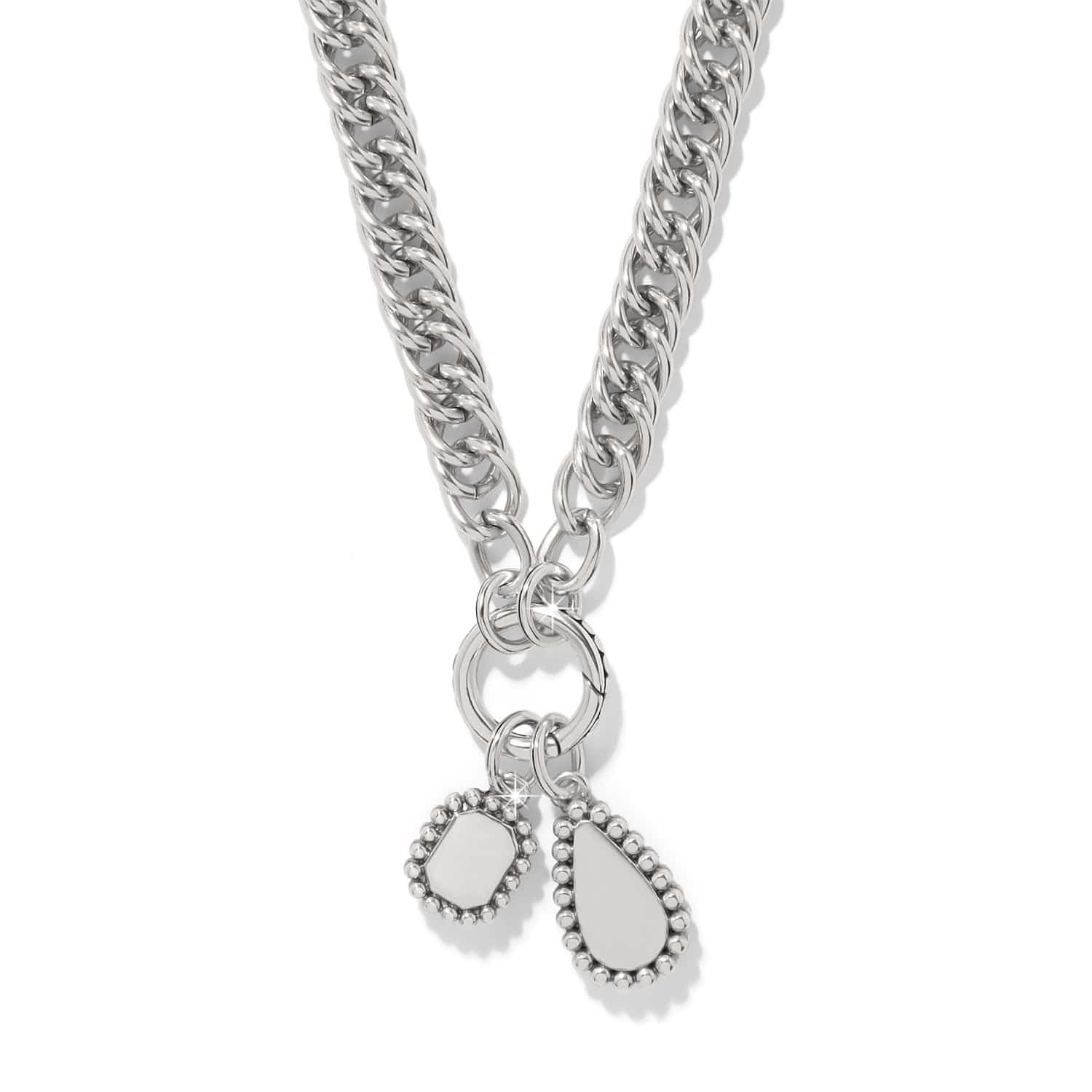 Twinkle Luxe Charm Link Necklace - Brighton