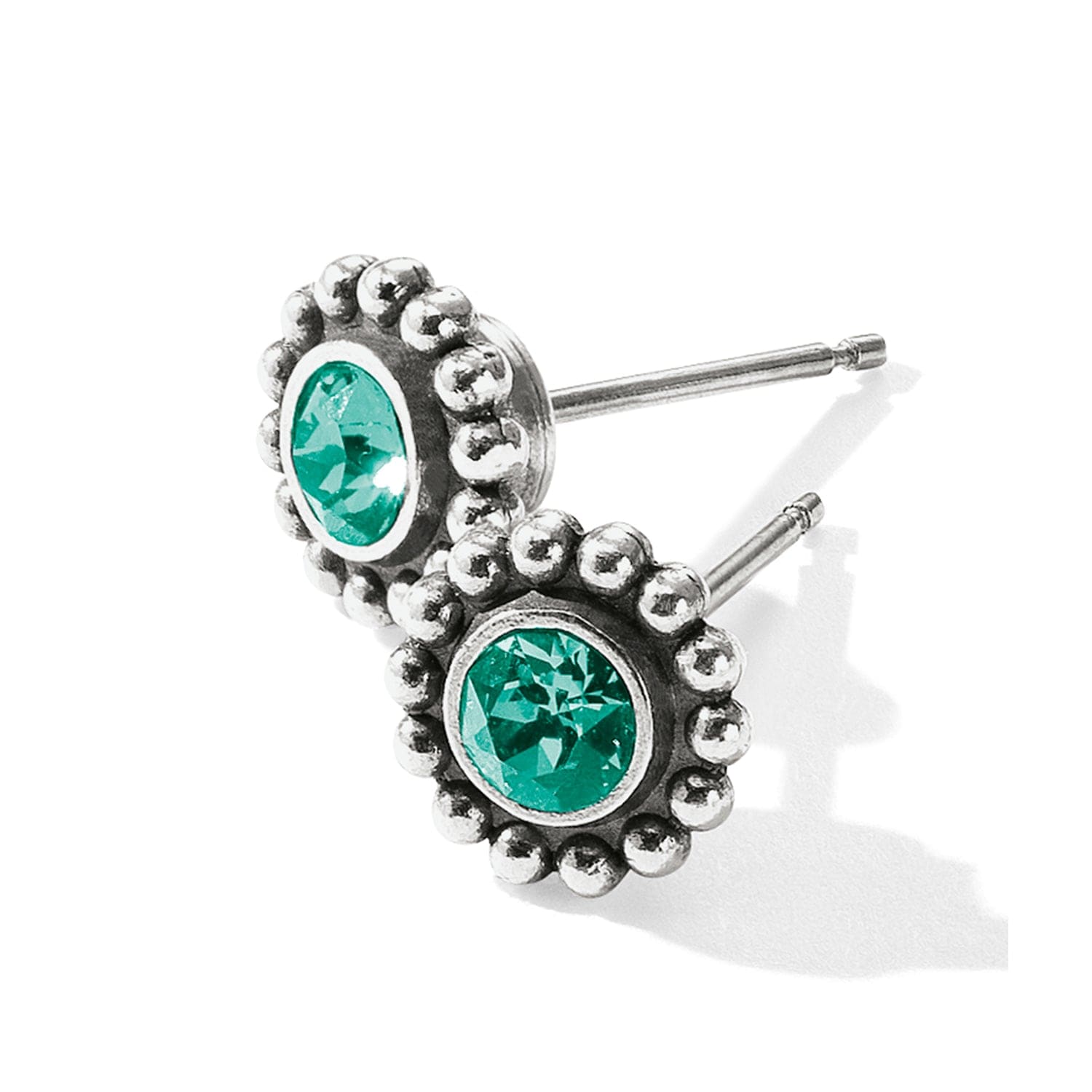 Twinkle Mini Post Earrings emerald 30