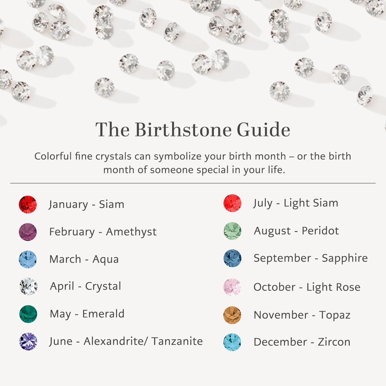 Twinkle Necklace december-zircon 16