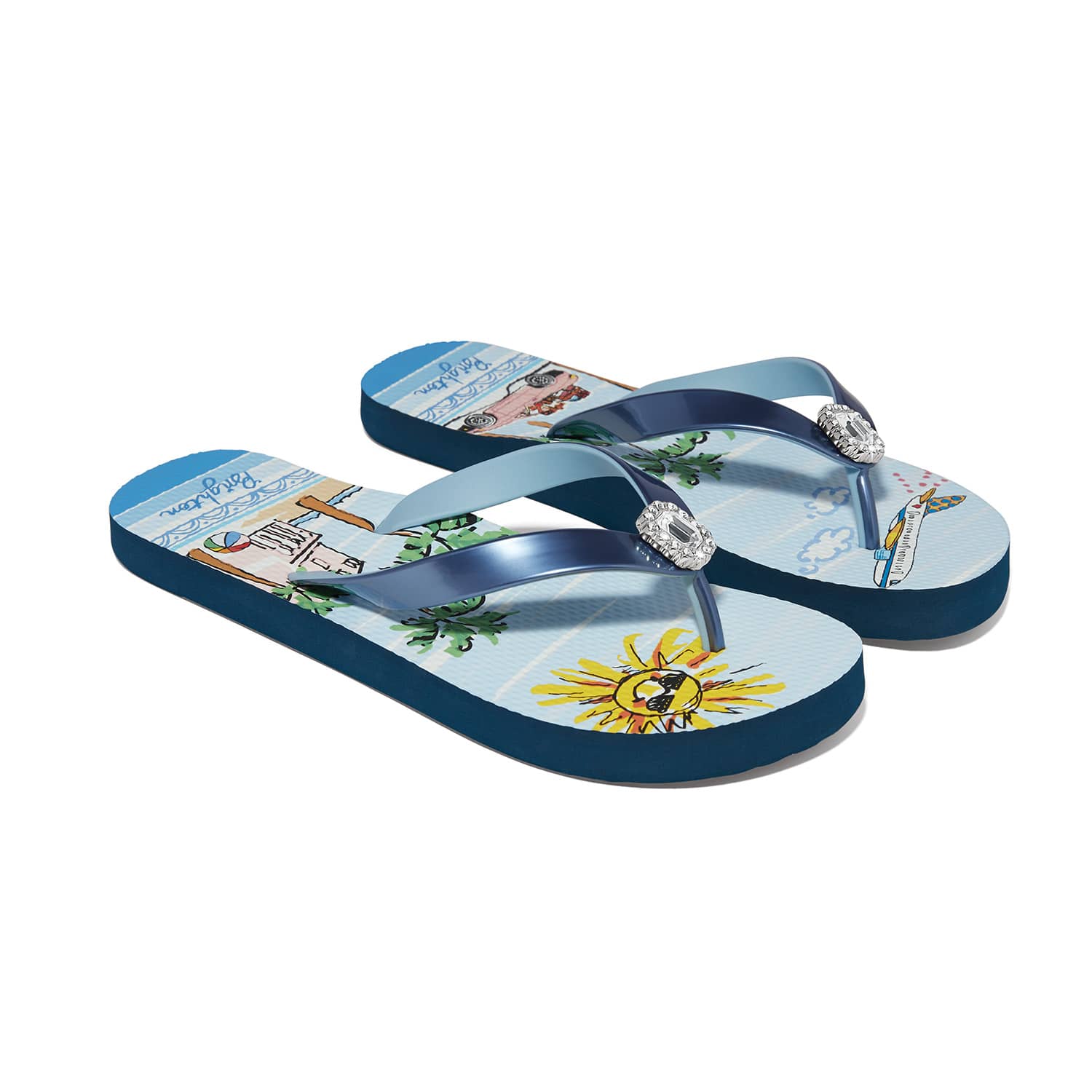 Vacay Flip Flops navy 2