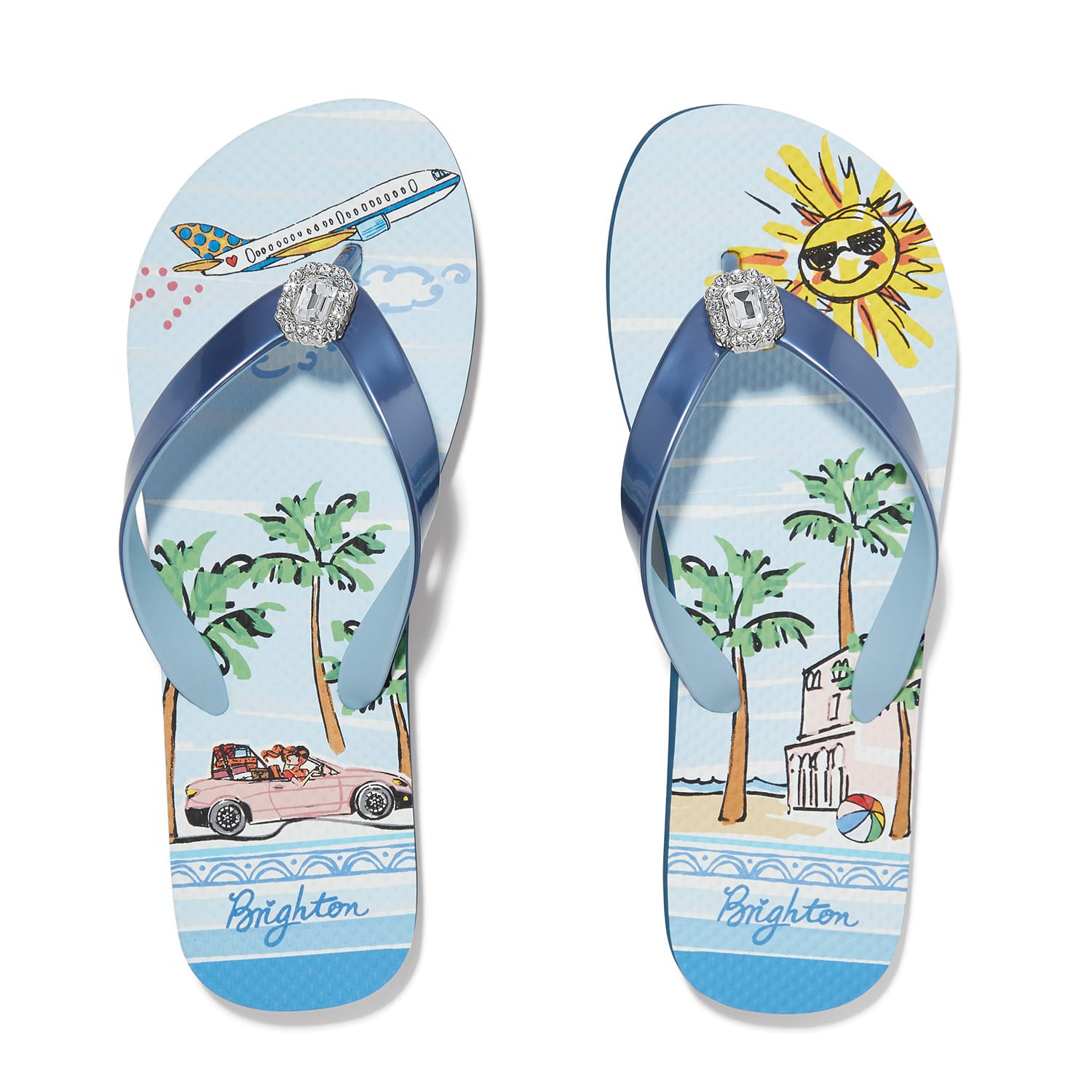 Vacay Flip Flops navy 3