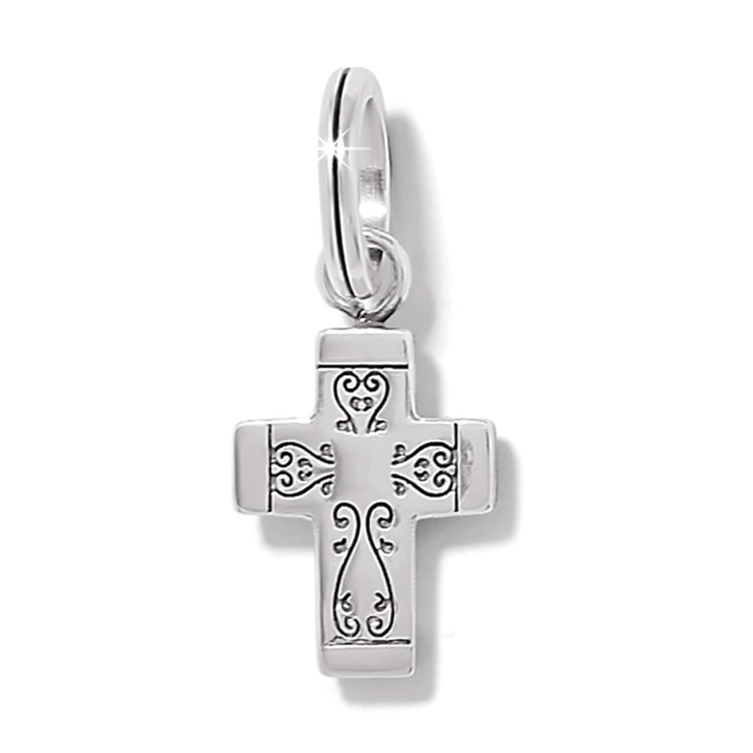 Venezia Cross Charm silver-gold 2