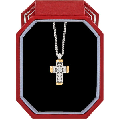 Venezia Petite Cross Necklace Gift Box
