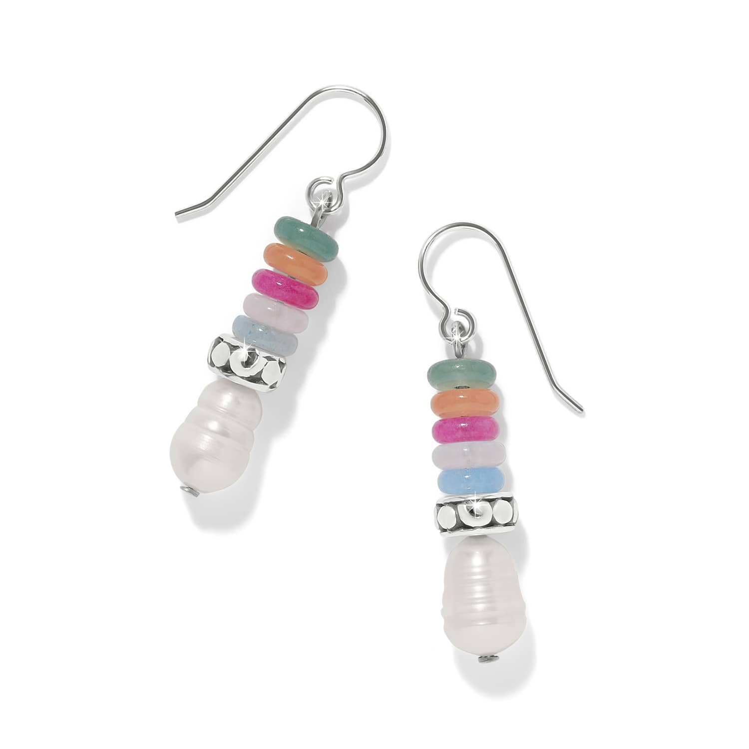 Vertigo Hues French Wire Earrings silver-multi 1