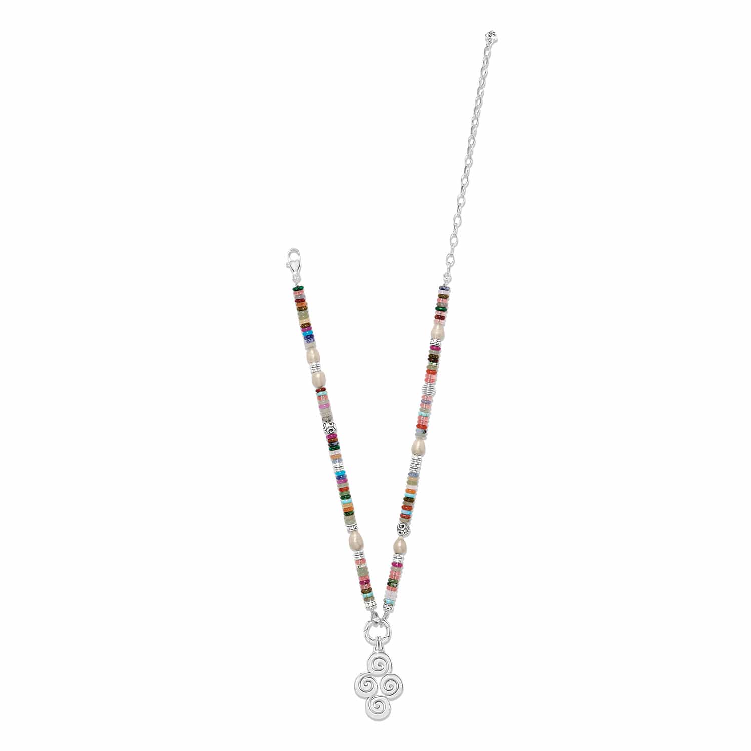 Vertigo Hues Token Charm Necklace silver-multi 2