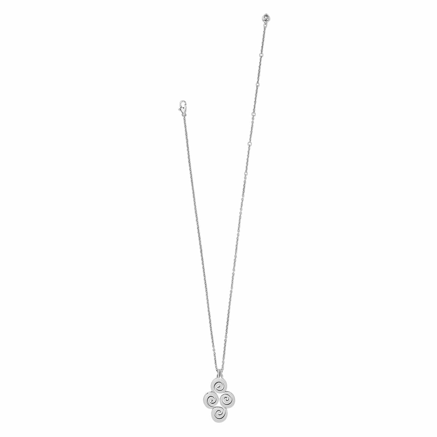 Vertigo Spiral Necklace silver 2