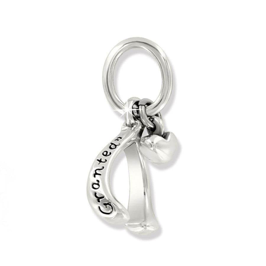Wishbone Love Charm silver 3