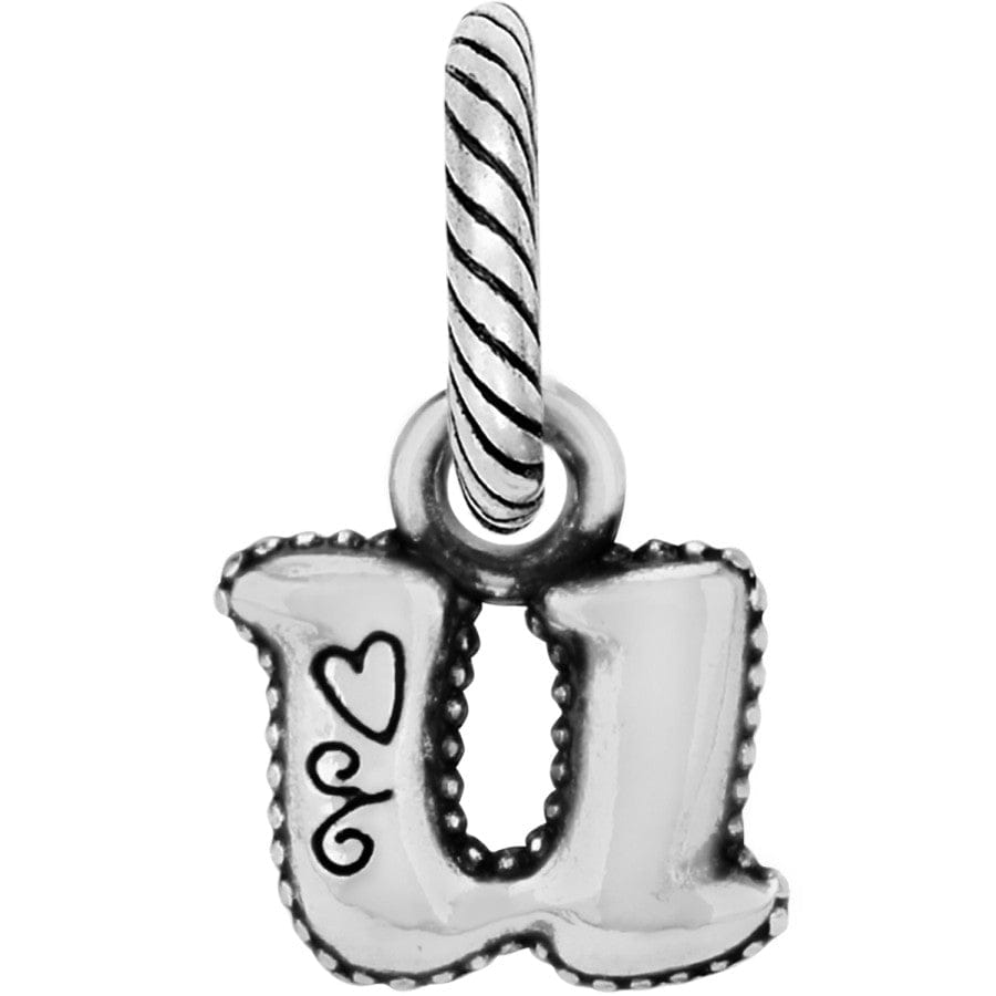 ABC Alphabet Charm silver 11