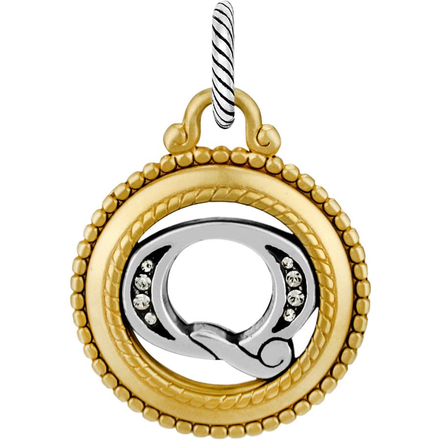 ABC Monogram Charm silver-gold 4