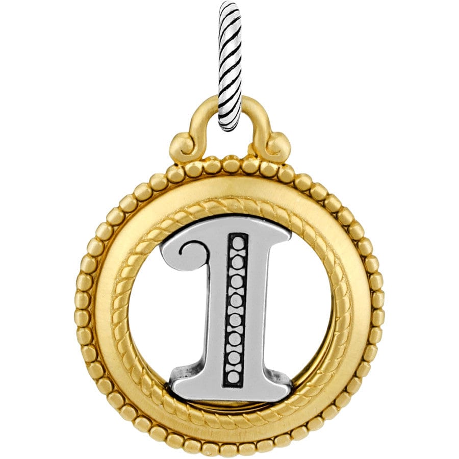 ABC Monogram Charm silver-gold 3