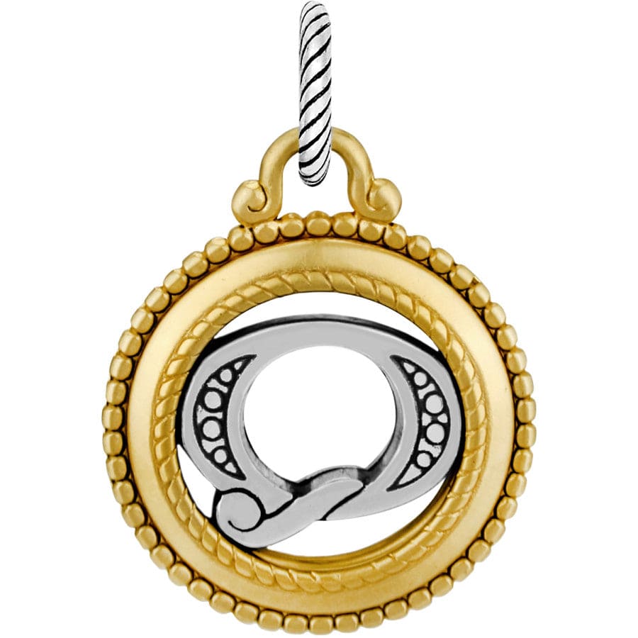 ABC Monogram Charm silver-gold 6