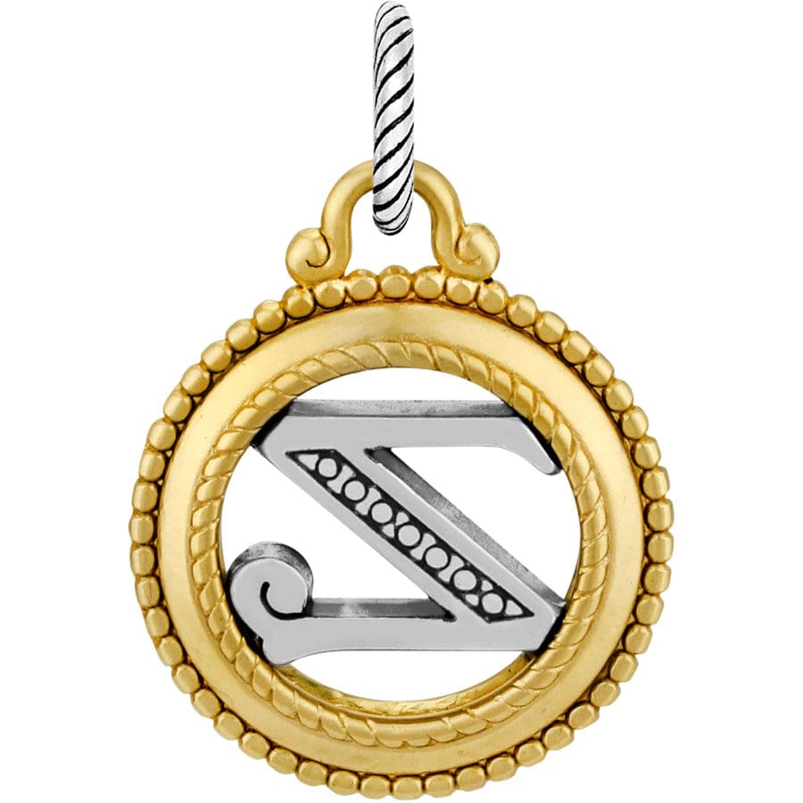 ABC Monogram Charm silver-gold 15