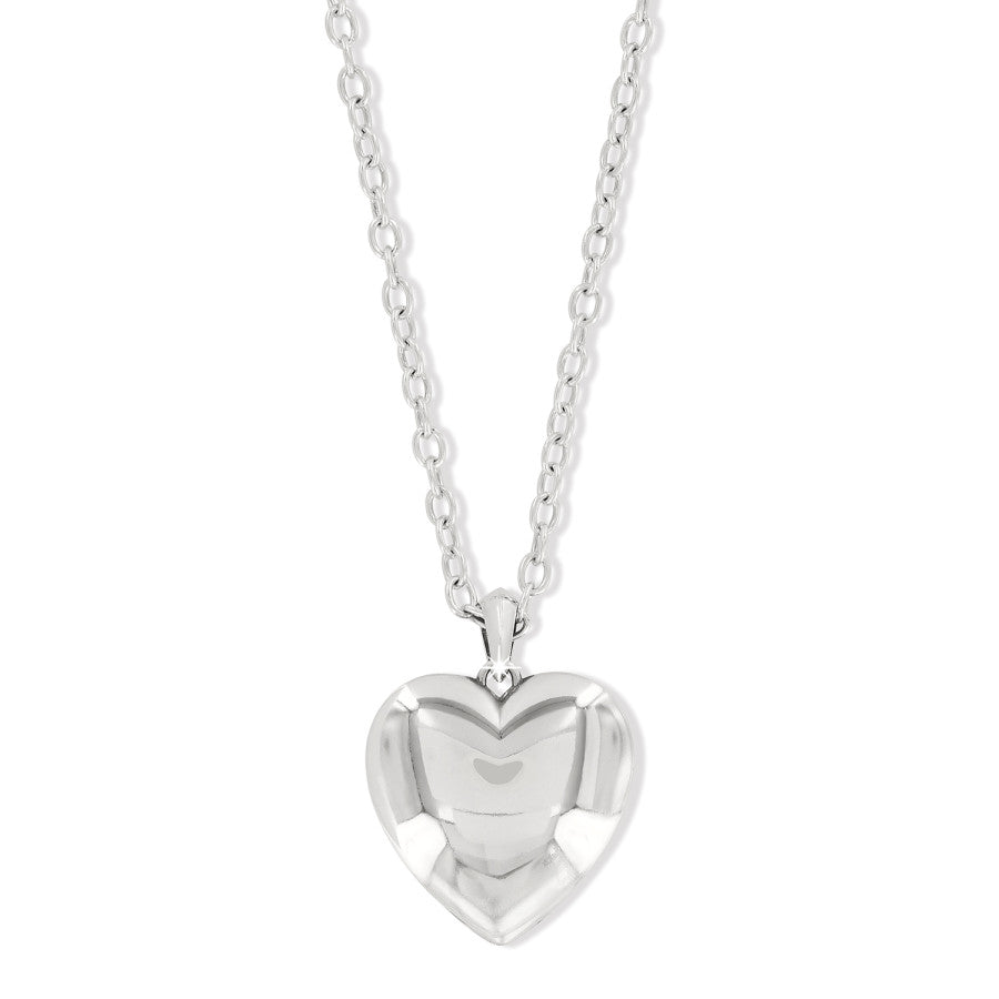 Adela Heart Convertible Necklace silver-siam 3