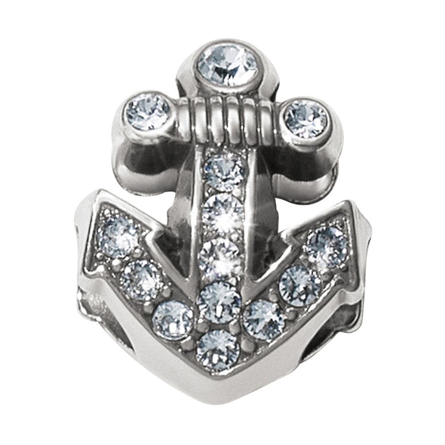Ahoy Anchor Double Bead silver 1