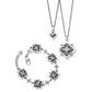 Alcazar Blanc Heart Necklace