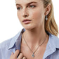 Alcazar Blanc Heart Necklace