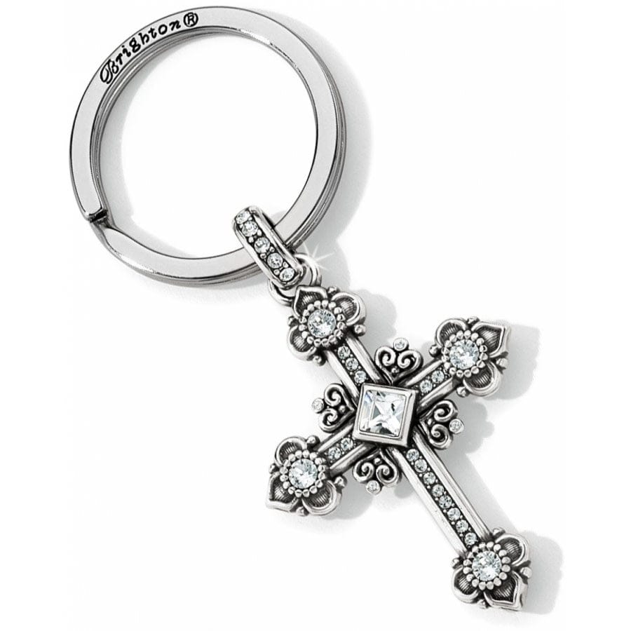 Alcazar Cross Key Fob silver 1