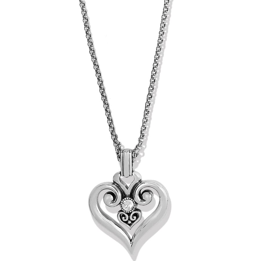 Alcazar Heart Glint Convertible Necklace silver 4