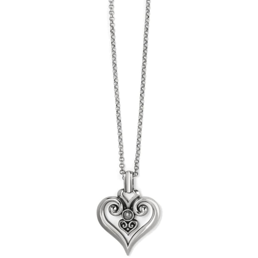 Alcazar Heart Glint Convertible Necklace silver 5