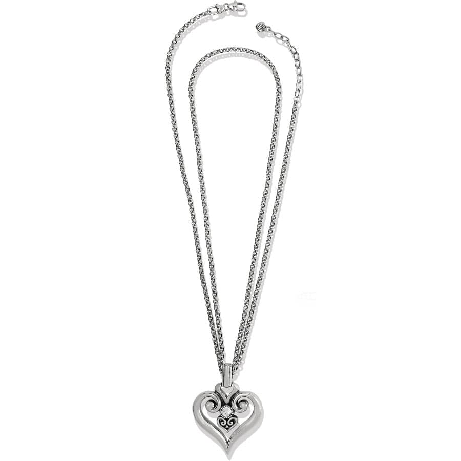 Alcazar Heart Glint Convertible Necklace silver 6