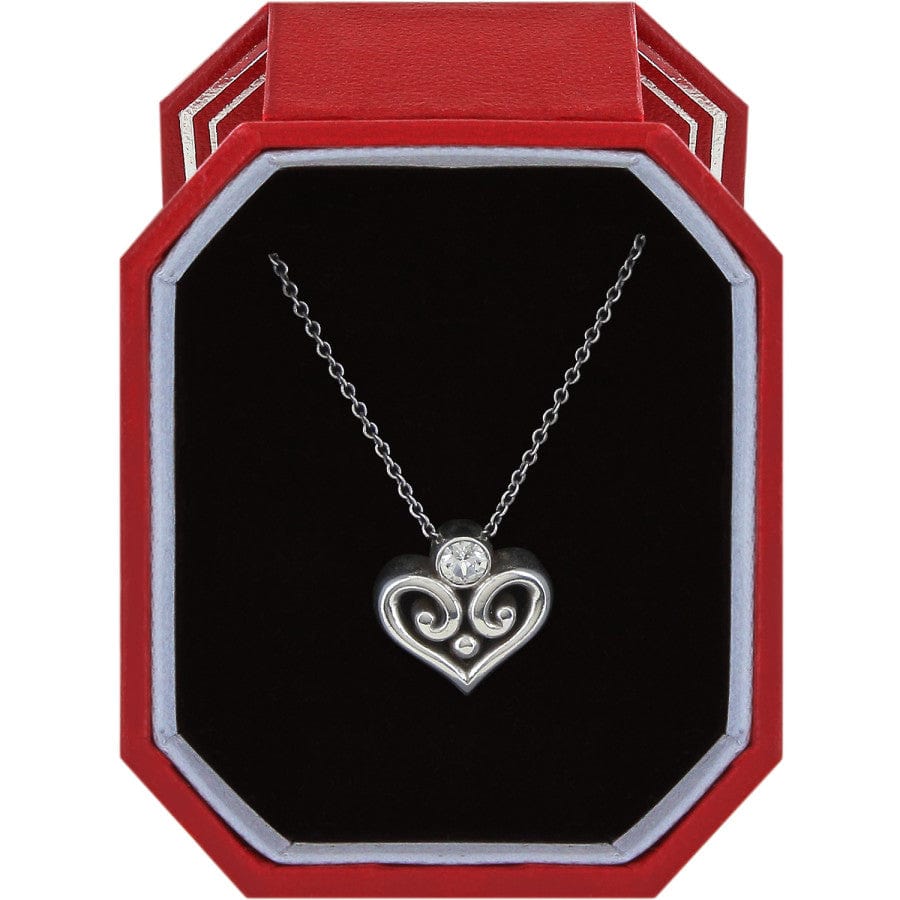 Alcazar Heart Necklace Gift Box silver 1