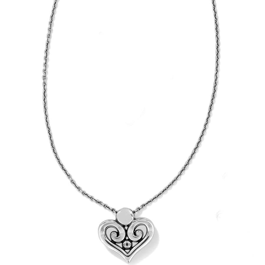 Alcazar Heart Necklace back view