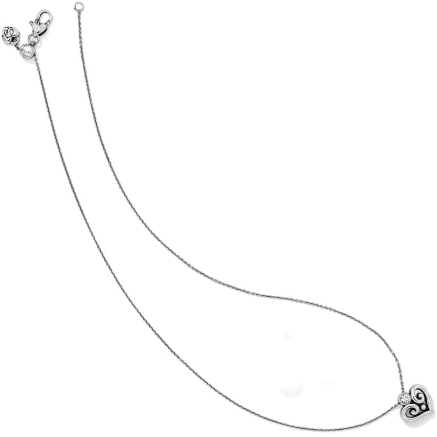 Alcazar Heart Necklace side view