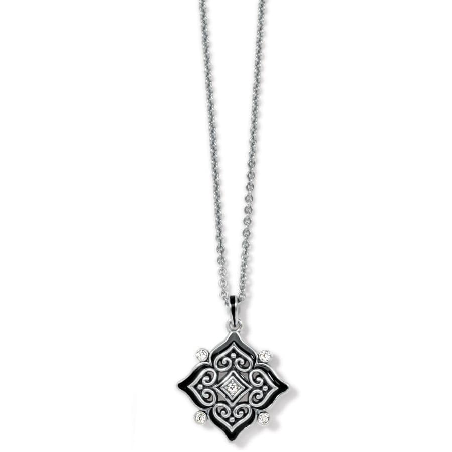 Alcazar Mystique Pendant Necklace silver-black 1