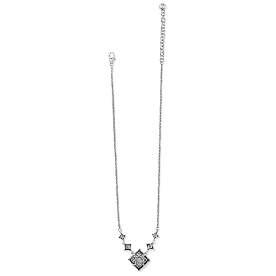 Alcazar Mystique Short Necklace silver-black 2