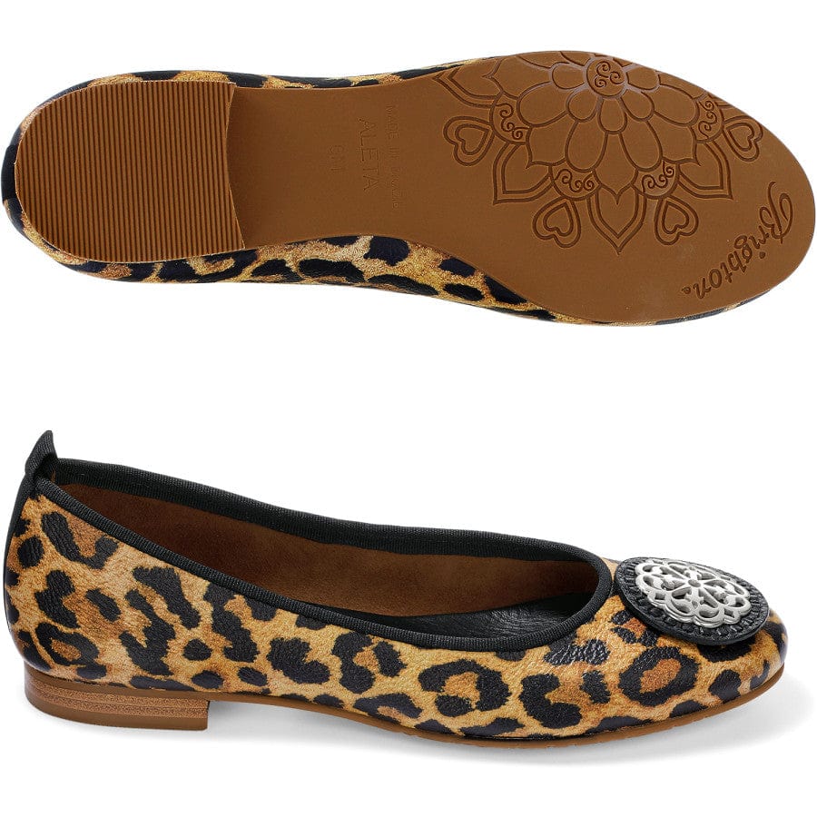 Aleta Ballerinas leopard 11