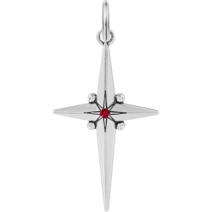 Alexandria Cross Amulet silver-red 2