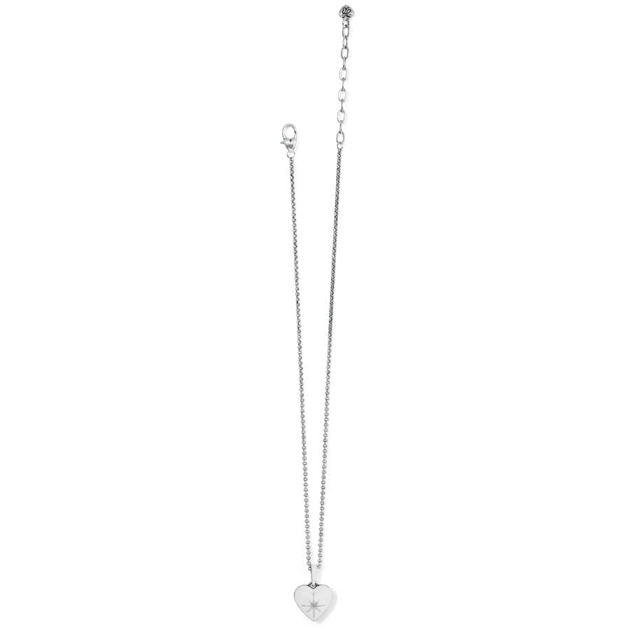 Amore Shades Sky Heart Necklace silver-white 3