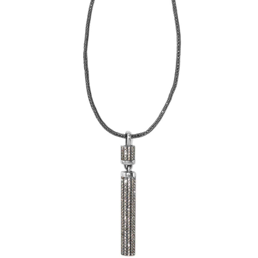 Anatolia Convertible Reversible Slim Pendant Necklace silver 1
