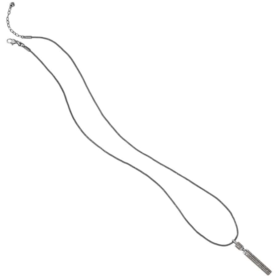 Anatolia Convertible Reversible Slim Pendant Necklace silver 3