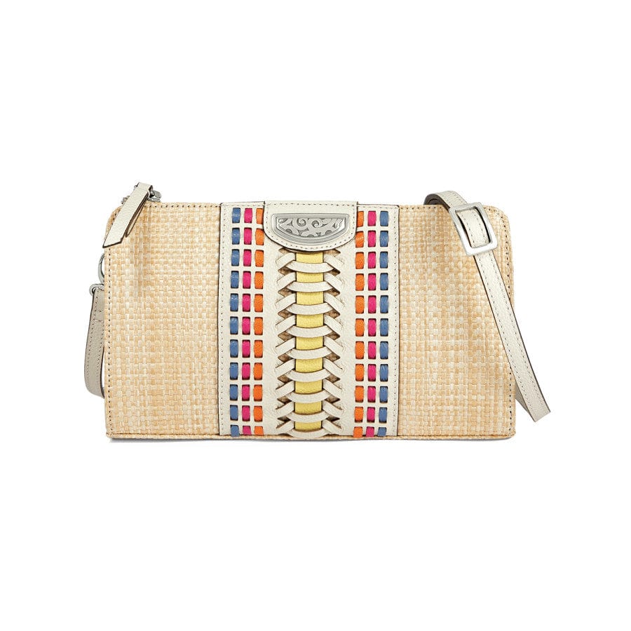 Andalusia Straw Pouch natural-multi 1