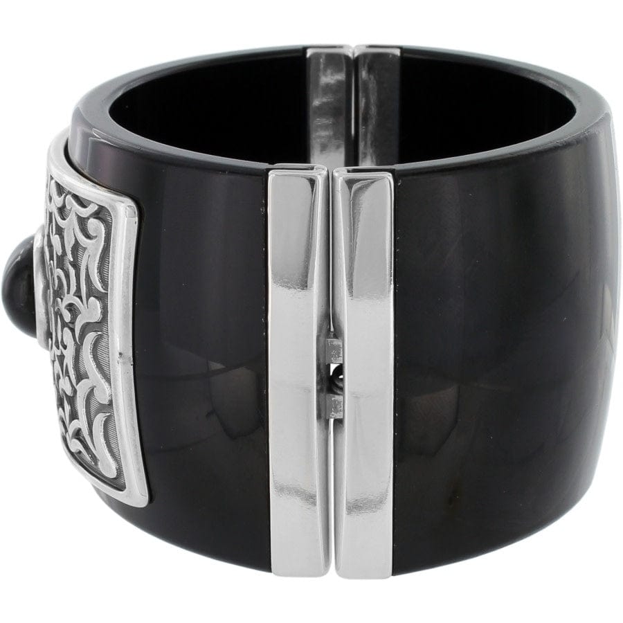 Antiquity Hinged Bangle silver 2