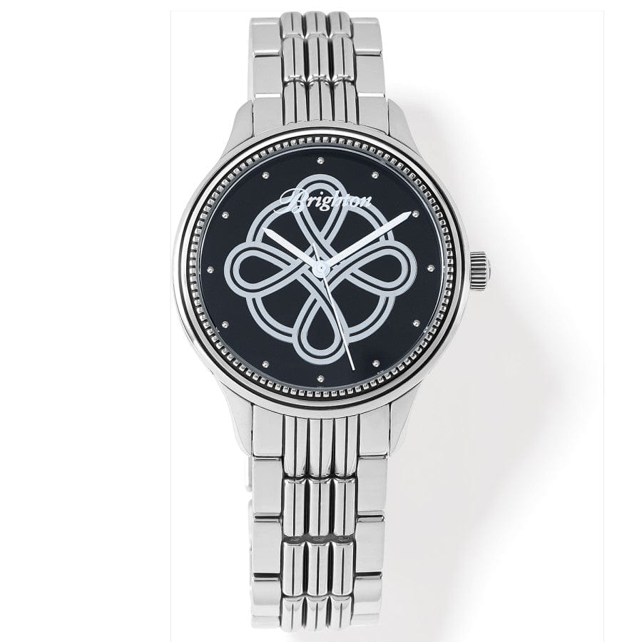 Ashbourne Watch silver-black 1