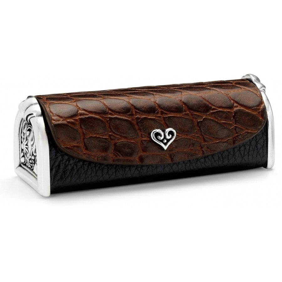 Brighton B Wishes Lipstick Case Black-Chocolate