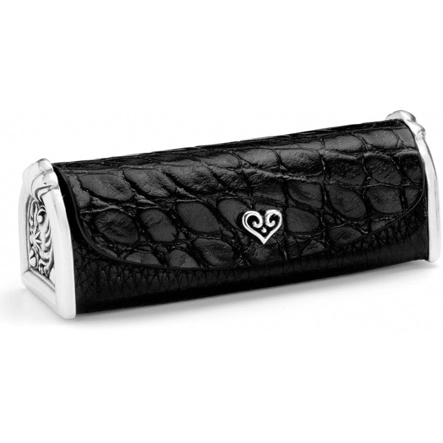 B Wishes Lipstick Case black-croco 1