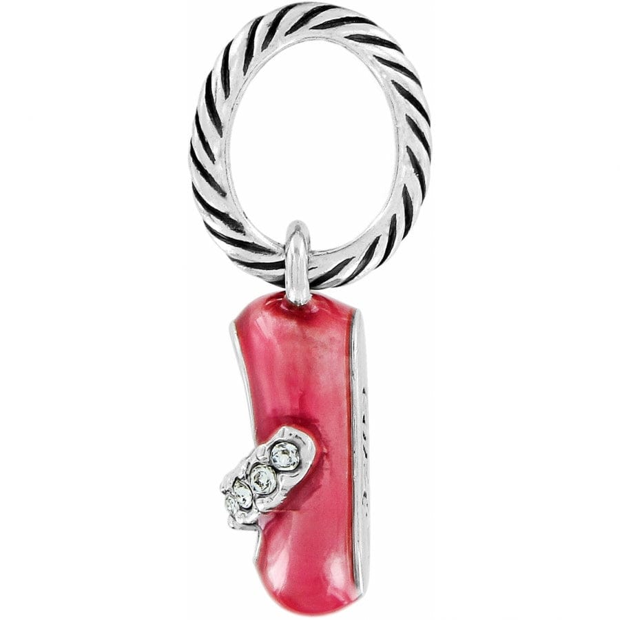 Baby Girl Shoe Charm pink-silver 2