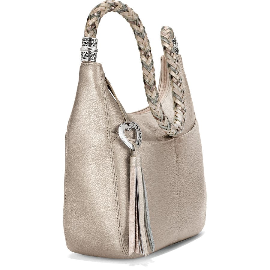 Barbados Ziptop Hobo zinc-pearl 7