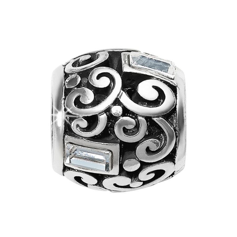 Baroness Round Bead silver 1