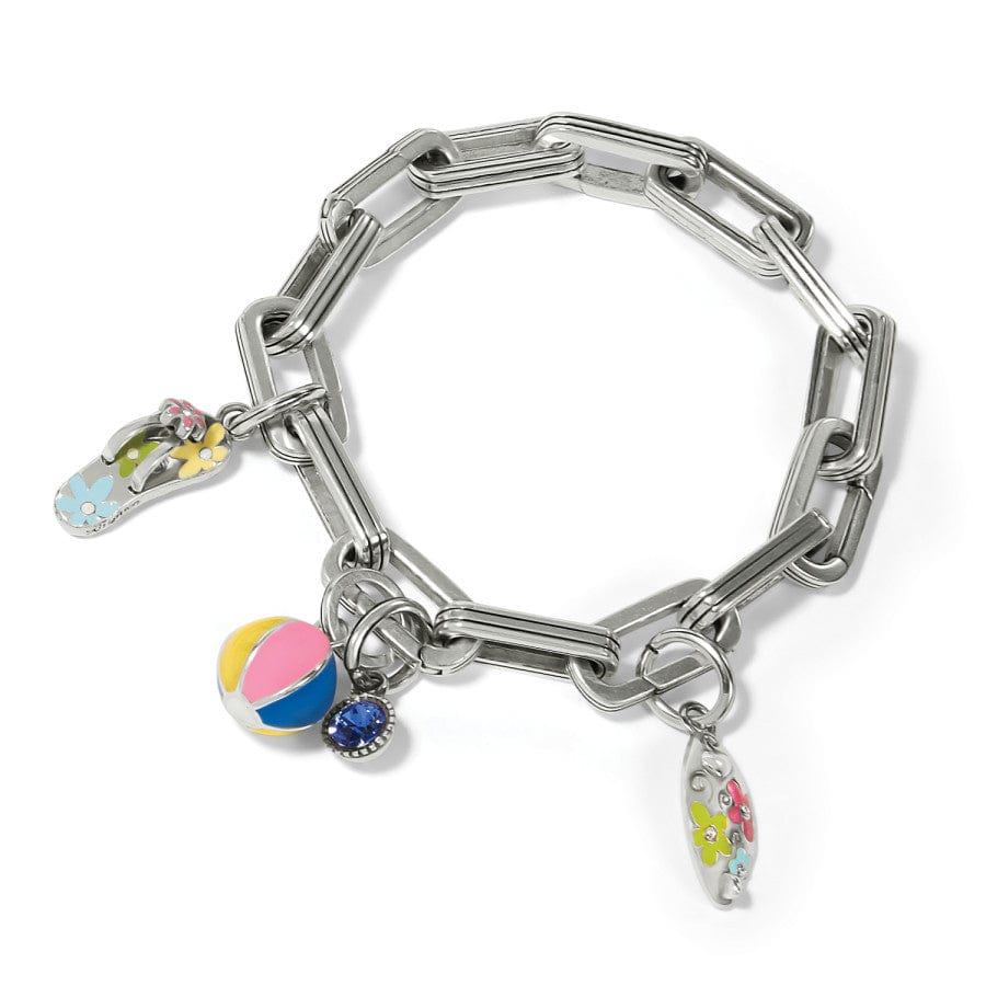 Beach Ball Charm silver-multi 4